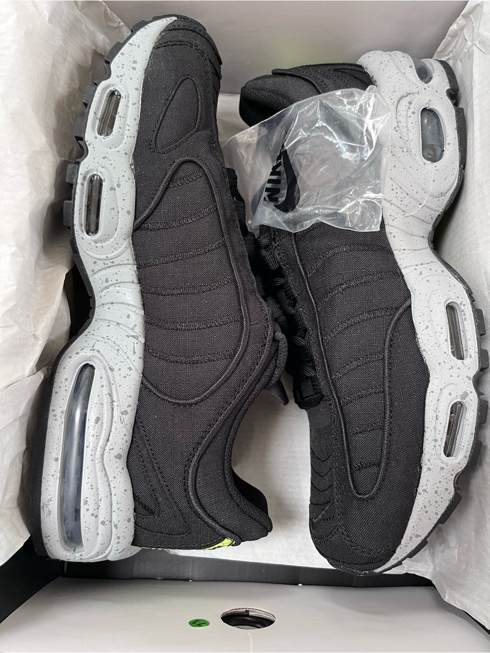 NIKE AIR MAX TAILWIND IV SP Black Men's Air-Cushion Athletic Sneakers SIZE 10 - Picture 2 of 8